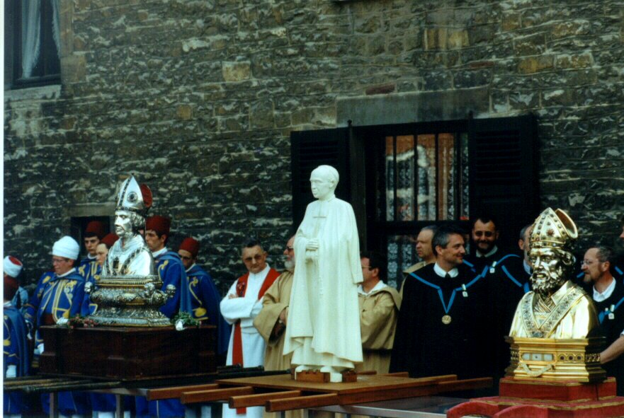 Saint Fueillen, Saint Mutien, Saint Berthuin  Malonne Malpas entours du Clerg et des Pairs 