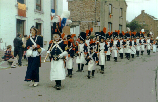 La Saperie du Sart en formation de herse (Fosses 91)